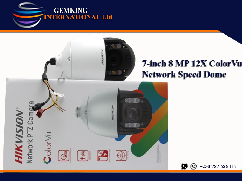 7-inch 8 MP 12X ColorVu Network Speed Dome